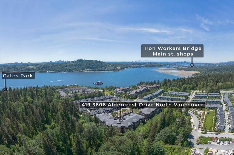 Photo 36 at 419 - 3606 Aldercrest Drive, Roche Point, North Vancouver