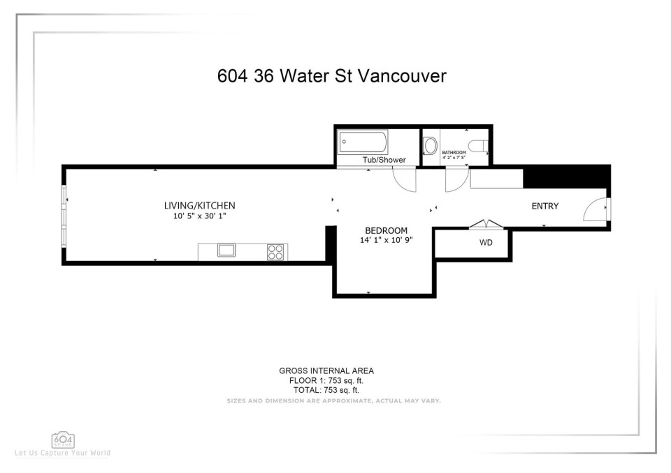 Photo 23 at 604 - 36 Water Street, Downtown VW, Vancouver West