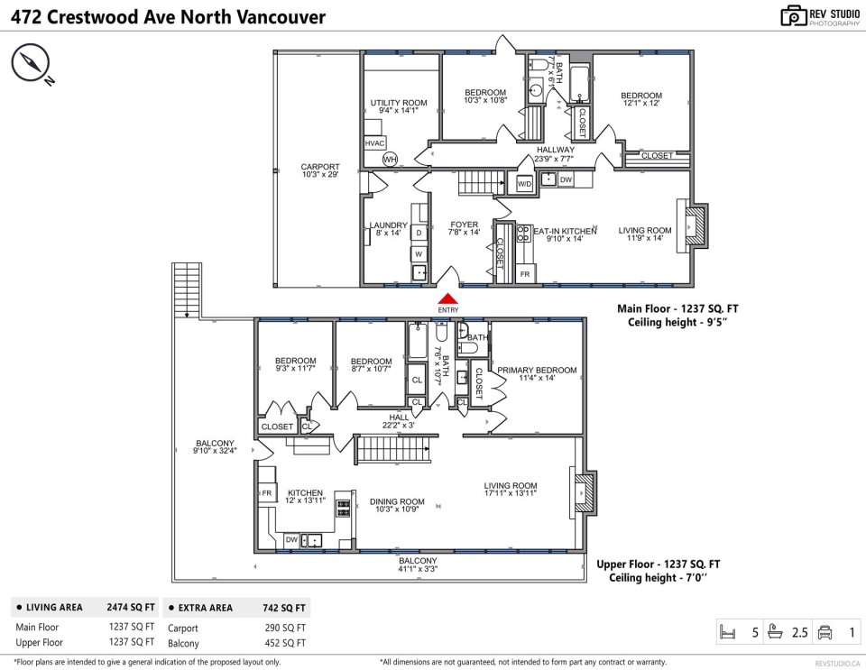 Photo 9 at 472 Crestwood Avenue, Upper Delbrook, North Vancouver